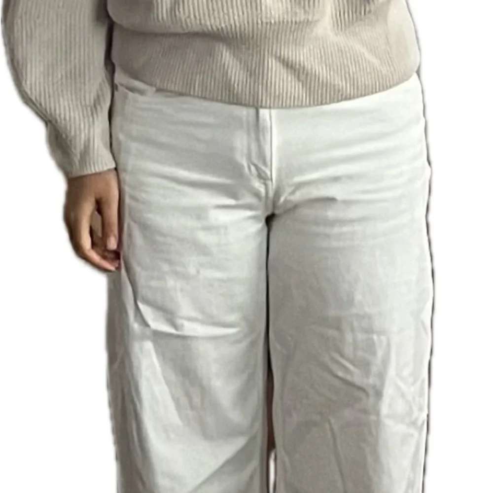 COS Light Beige Half Zip Sweater - Picture 3 of 3